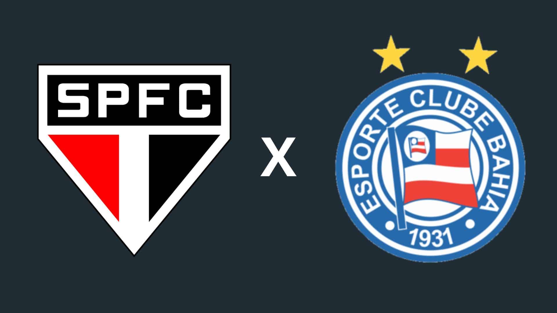 Jogo São Paulo Bahia transmissão