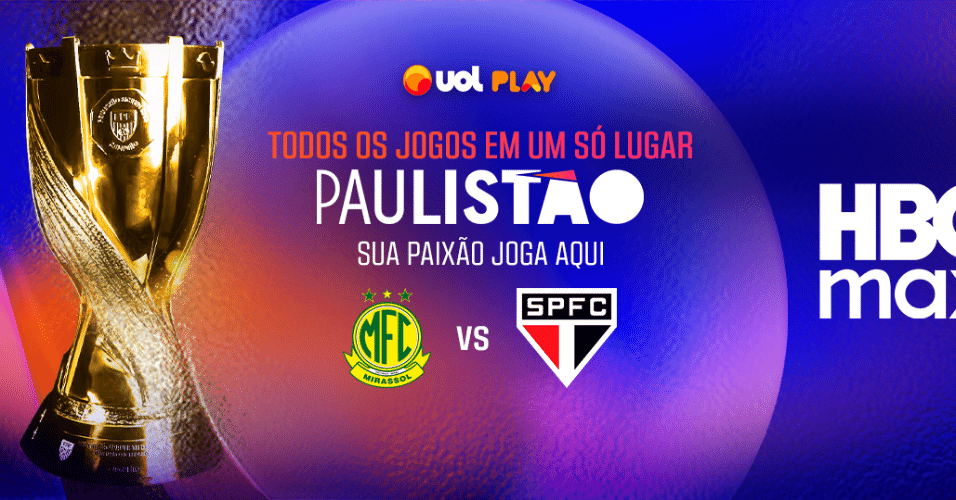 Onde assistir São Paulo x Mirassol