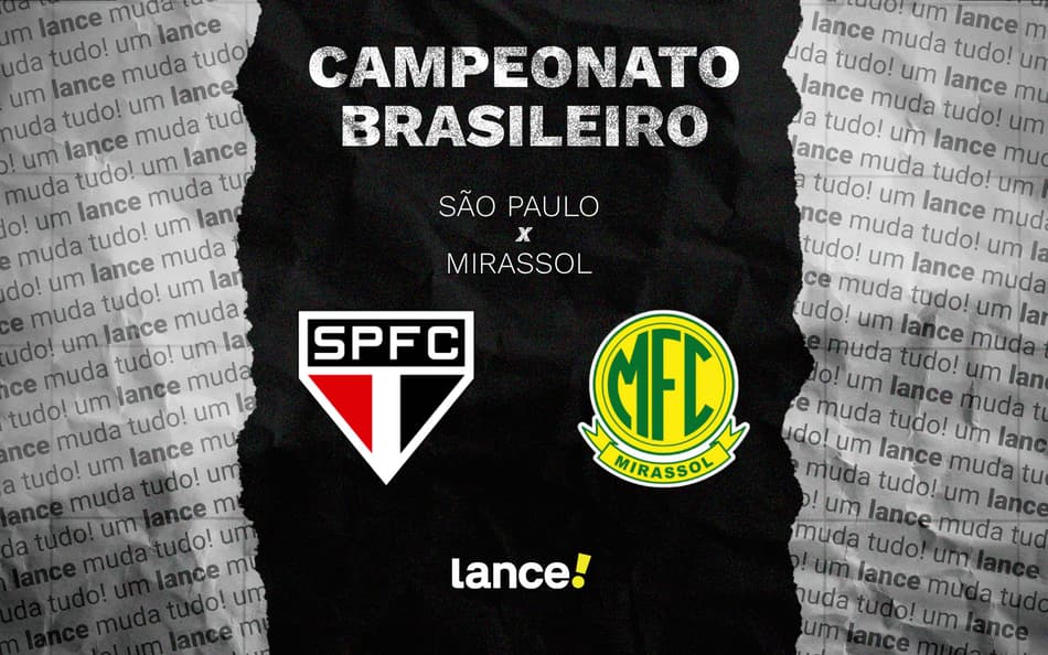 Transmissão São Paulo x Mirassol