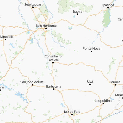 distância aérea BH SP