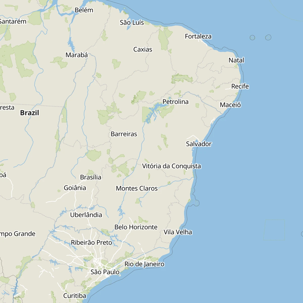 quantos km de fortaleza para são paulo de carro