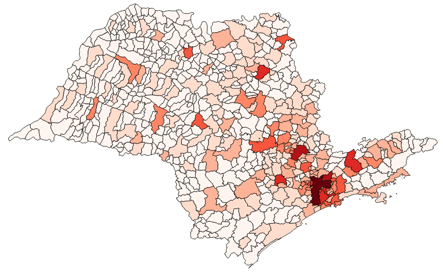 quantos municipios tem sao paulo