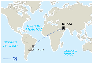 voo direto sao paulo dubai